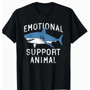 Vintage Shark Graphic Tee, 100% Cotton Oversized Comfort Outfit, Retro Shark Cute Fashion Shirt, Perfect Valentine's Day Gift For Him Her Family Friends