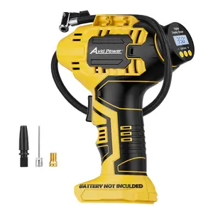 Avid Power Cordless Tire Inflator for DeWalt 20V Max DCB Series Batteries with Auto Shut-Off Feature & LED Light for Cars Bikes & Balls