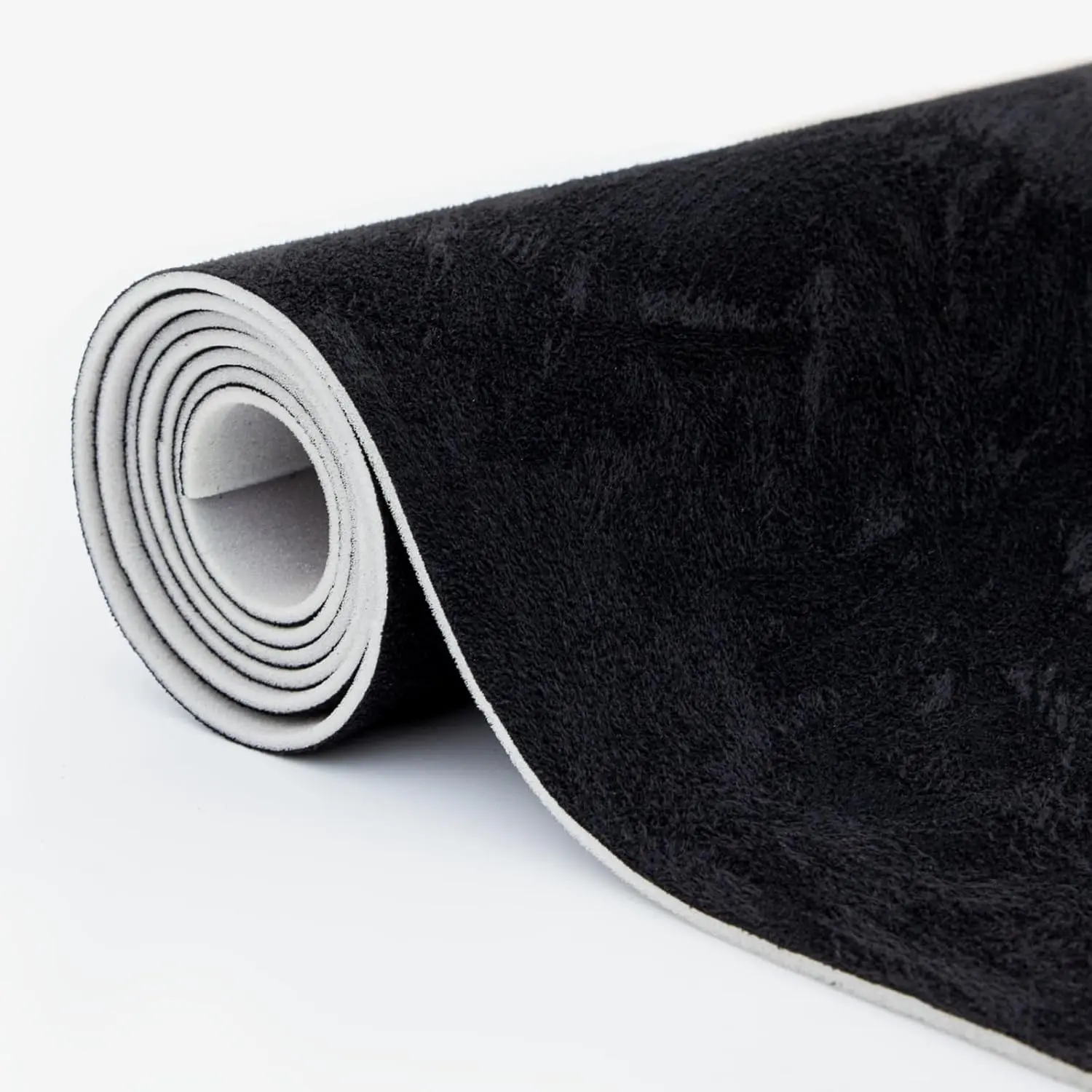 Suede Auto Headliner Fabric 98" L * 60" W with Foam Backing - Tube Packaging - Black Interior Replacement Material for Car/Truck/SUV/RV Roof - Home Repair/DIY Headliner Material2026