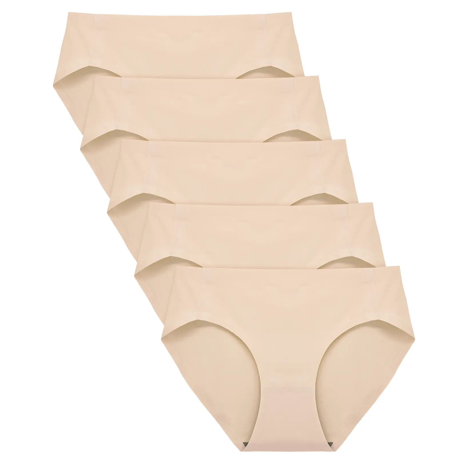 Beige（5-Pack）