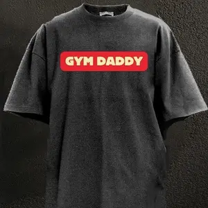 GYM DADDY GYM SHIRT for Him, Motivated Gym T-shirt, Fitness gift for Workout Enthusiasts, Weightlifters, Bodybuilding Shirt, Pump Cover Gym Tee for Men Women