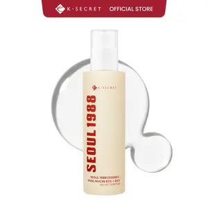 [KSECRET Official] SEOUL 1988 Snail Mucin 97% Essence – High-Concentration Formula with 97% Snail Mucin | Soothing & Fast-Absorbing Facial Serum | Korean Skincare