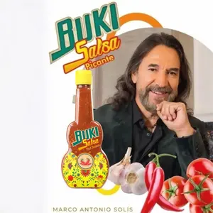Buki Salsa Hot Sauce - Salsa Picante, Hot Sauce – 4 Pack – Authentic Mexican Hot Sauce with Yahualica Chili – Premium Flavor for Tacos, Snacks & Meats – Guitar-Shaped Bottle by Marco Antonio Solís Michoacan