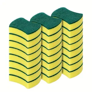 12pcs Anti-Scratch Kitchen Cleaning Sponge for Restaurants - Gentle on Tableware, Durable and Effective Scrubbers