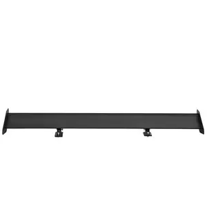 【fathersdaygift】VEVOR GT Wing Car Spoiler, 43.3 inch Universal Spoiler with Single Deck, Adjustable Lightweight Aluminum, Car Rear Spoiler Wing, Racing Spoiler BGW/JDM Drift Black