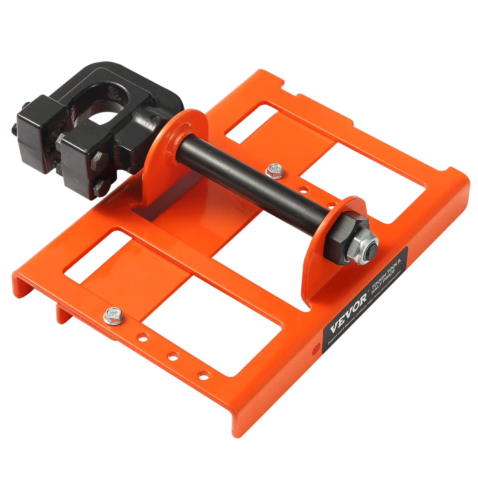VEVOR Portable Sawmill Power Tool, Industrial-Grade Cast Iron Durable Framework Attachment, 2"-6" Precise Cutting Lumber Guide, Anti-Loosening Nuts, Smooth Gliding, Lightweight Compact, Heavy Duty Timber Milling for Builders, Widely Applicable