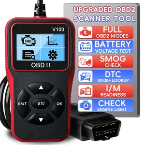 Professional OBD2 Scanner，Code Reader, Reset & Engine Fault Diagnostic Tool - OBD II，Check Engine Code Reader with Reset