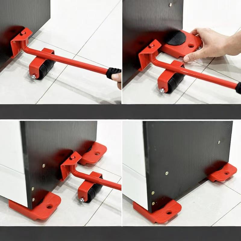 Household multifunctional moving tool for moving furniture and objects—bed mover, furniture repositioner, heavy object mover