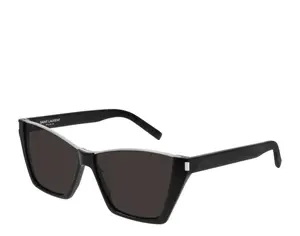 Saint Laurent SL 364 Mask Ace Women Sunglasses Black/Grey