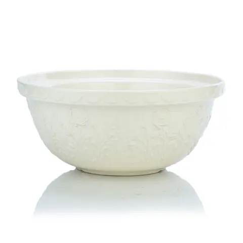 Mason Cash In The Meadow S12 (4.25 Qt) Mixing Bowl | Rose (Cream)