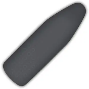 Ironing Board Cover, Durable  Cotton Lined with Professional Grade Felt pad - Fits Standard 54" x 15" Boards, a Wide Elastic Edge, Two Adjustable Straps for a Secure, Smooth fit (Gray)
