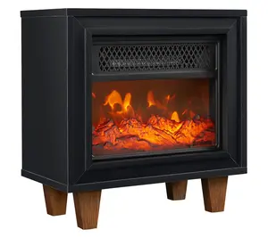 Duraflame Portable Electric Fireplace Heater wRemoveable Legs