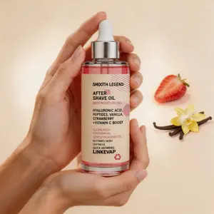 Post-Shave Repair Oil – With Peptides & Hyaluronic Acid – Calms Razor Burn, Restores Skin – Use Anywhere (Face, Bikini, Arms)