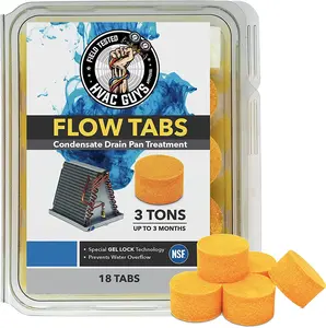 HVAC Guys Flow Tabs Drain Pan Treatment 18 Pack