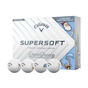Callaway Golf Supersoft Good Holiday Golf Balls in White