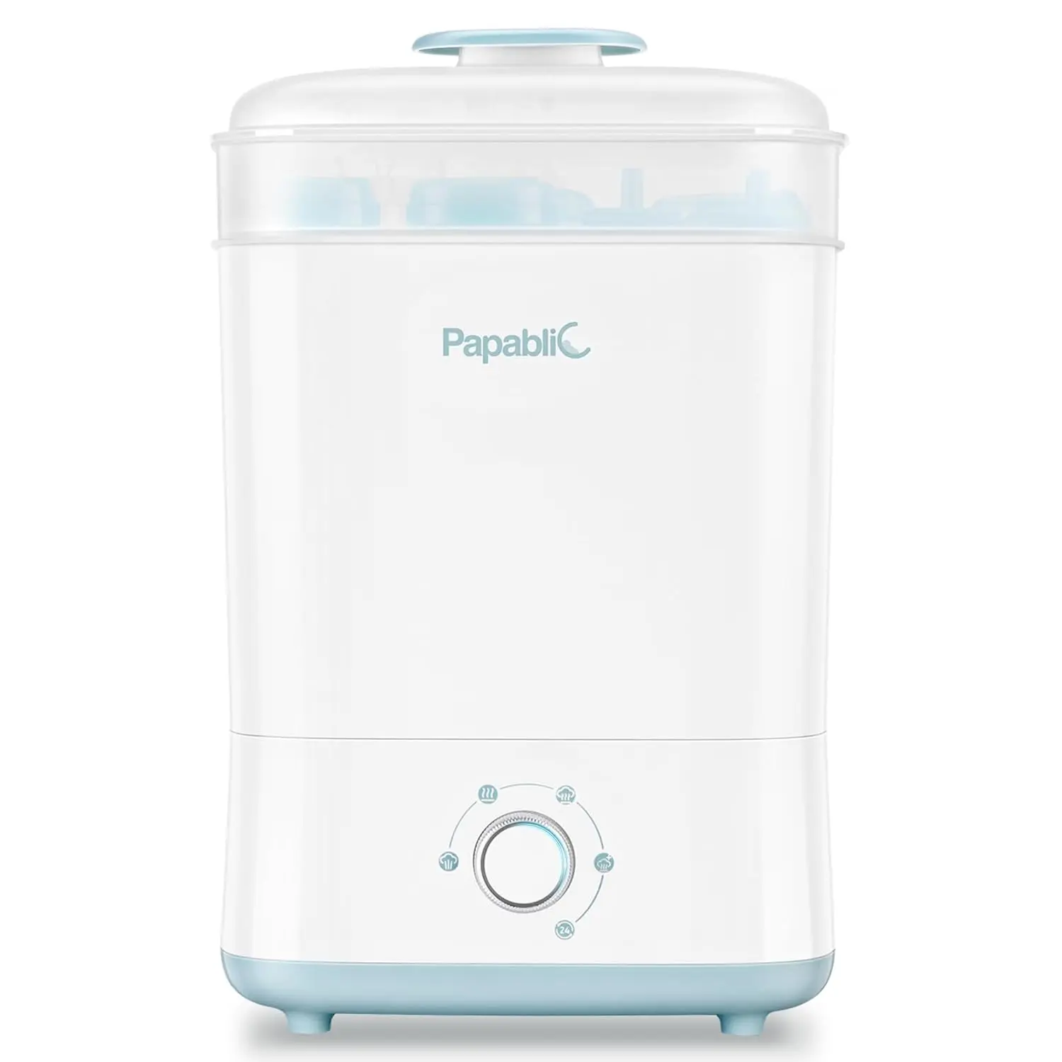 Papablic Must-Have Baby Bottle Sterilizer & Dryer - Fast Large-Capacity Ceramic Coating for Easy Cleaning & Safe Feeding Environment
