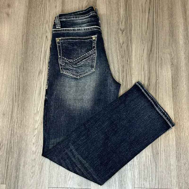 Men’s Western Blue Modern Boot Cut