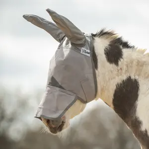 Cashel Crusader Mule/Donkey Long Nose Fly Mask with Ears