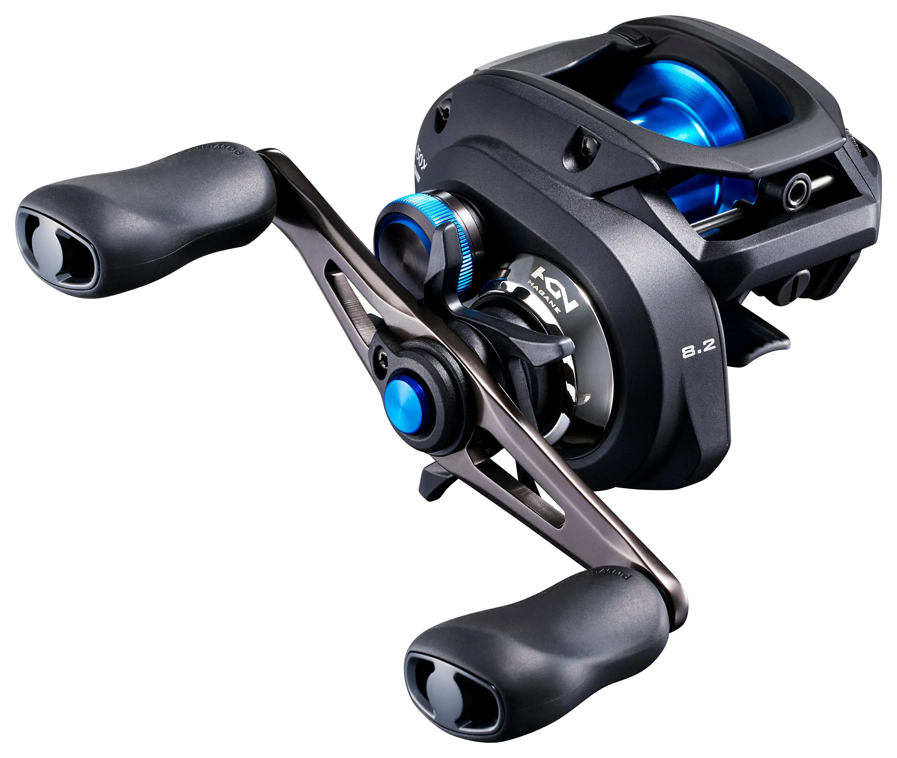 Baitcasting Reel SLX 150 DC - Durable, Low Profile Fishing Gear with Anti-Backlash Digital Control for Bass Fishing, Durable Fishing Gear, Fishing Supplies