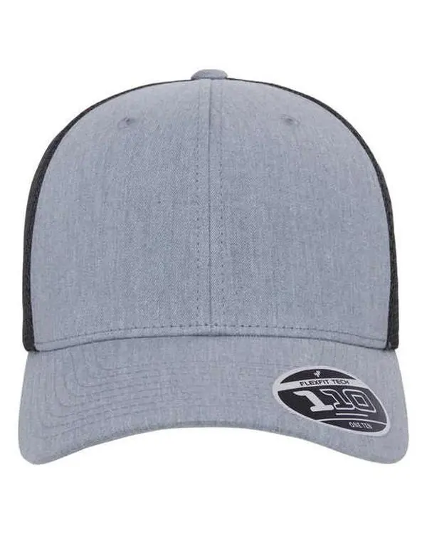 Flexfit 110M Unisex Adult Snapback Structured Adjustable Mesh Cap - 56% Polyester 44% Cotton, Plain, Casual, Medium Fit, Premium Comfort & Style Sun Visor Hat, Snapback Hat, Structured Hat
