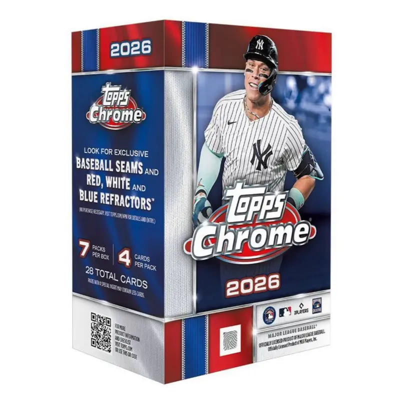 2026 Topps Chrome Baseball Blaster Box