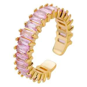 Shimmer & Sparkle CZ Tennis Ring