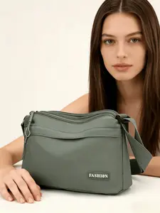 Women Small Crossbody Shoulder Bag Purse, Fashion Crossbody Handbag, Waterproof Wear-resistant Fabric Handbag, Lightweight Casual Daily Purse for Travel Work Commute