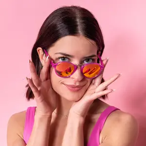 Seasons of Love Color-Changing Sunglasses - Pink to Purple Seasons of Love Color-Changing Sunglasses - Pink to Purple