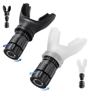 Exercise Device, 2 Pack Adjustable Resistance for Trainer , Exerciser Trainer Daily Fitness Training, Easy-to-Clean Design Black