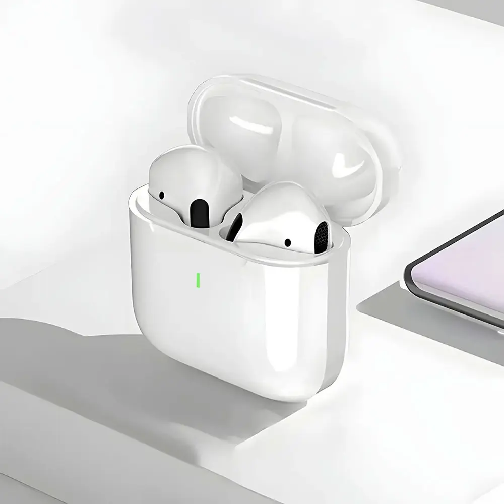 In-Ear Wireless Headphones with Bluetooth 5.3, 3D Stereo Sound, Long Battery Life, Suitable for Office Use (Note: Product comes in 3-layer packaging; remove to the last layer for use)