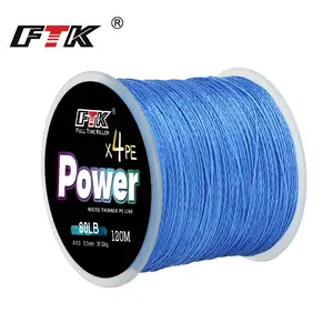 FTK Dali Ma Line 120m 4-strand PE Leader Line, Fishing Line, Braided Line, Main Line, Fishing Equipment, Fishing Tackle