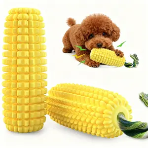 Dog Toys for Aggressive Chewers, Interactive Durable Squeaky Toys for Small, Medium & Large Breeds, Natural Rubber Chew Toys for Teeth Cleaning & Calming