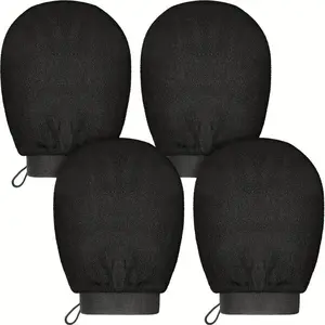 Exfoliating gloves/mites - remove brown color. Body exfoliation during bathing, showering, and hydrotherapy, exfoliating gloves, Exfoliating Mitt, Exfoliating Bath Tool, gifts, summer