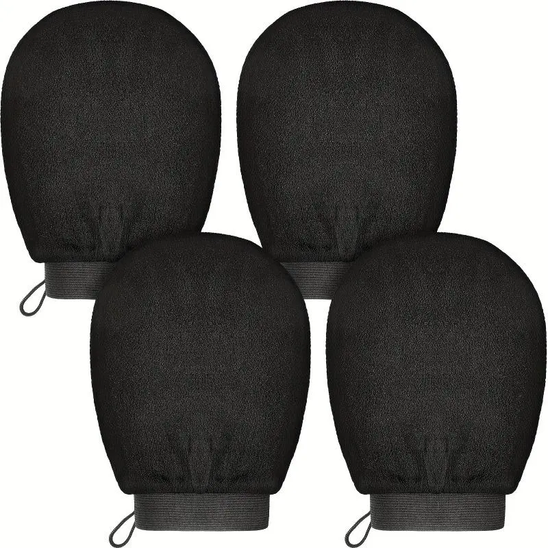 Exfoliating gloves/mites - remove brown color. Body exfoliation during bathing, showering, and hydrotherapy, exfoliating gloves, Exfoliating Mitt, Exfoliating Bath Tool, gifts, summer