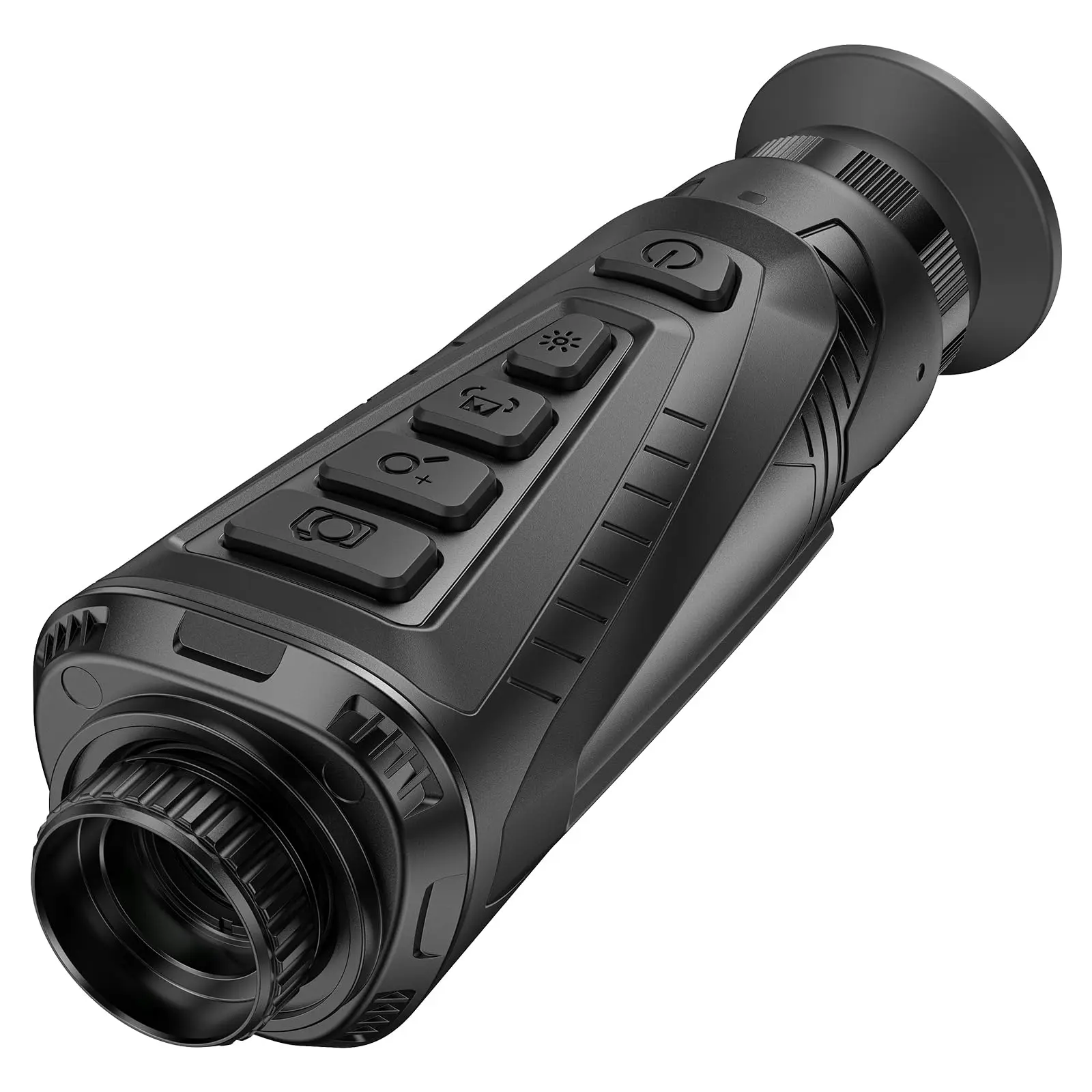【Cleareance】256x192 Thermal Monocular - 15mm Lens, 1024x768 HD Display, 50Hz Frame Rate Night Vision Thermal Imaging - 6 Color Modes, WiFi Handheld Monocular for Hunting Camping
