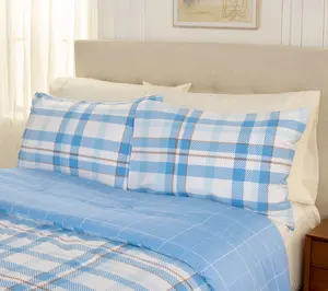 Martha Stewart Plaid Comforter Set - Twin
