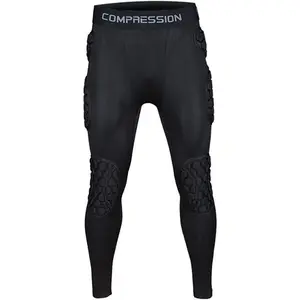 Men's Goalkeeper Shirt Padded Football Protective Gear for Men Training Suit Rib Protector for Soccer Basketball Paintball