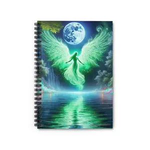 Earth Angel 😇 Spiral Notebook - Ruled Line