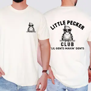 Little Pecker Club, Funny, Dad, Father's Day, Husband, Guy Gift, Comfort Colors T-Shirt, Comfort Colors Tshirt, Men's Tee