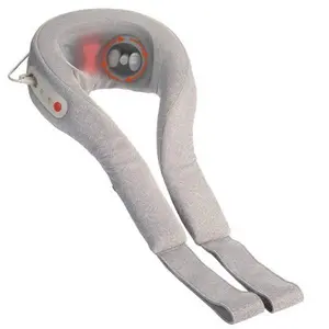 Sharper Image RealTouch Shiatsu Electric Neck Massager Lightweight Therapy with 3 Intensities & Optional Heat Mode for Maximum Relief
