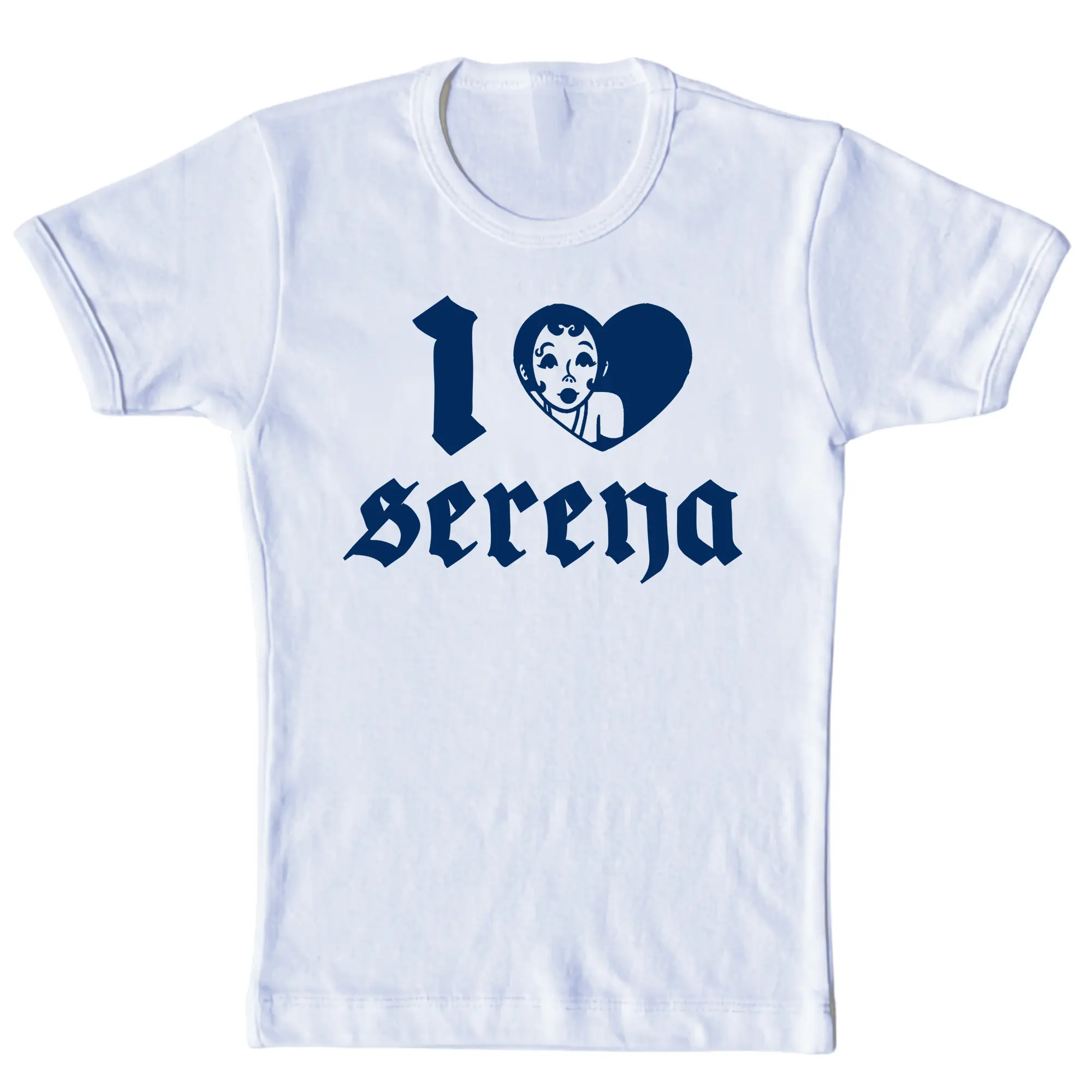 I Love Serena Baby Tee