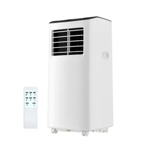 Garvee 8000 BTU Cooling, silent operating portable air conditioner, remote control, fan modes, fits rooms up to 700 square feet, 24-hour timer
