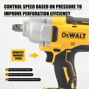 2025 DCF900 DEWALT Impact Wrench 1/2" Inch High Torque With Hog Ring Anvil 20V Brushless Cordless Dewalt Power Tools