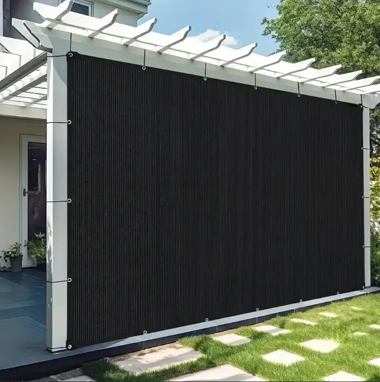 90% UV Block Grommeted Heavy Mesh Outdoor Patio Sunshade Cloth, 10x13ft Heavy Duty Tarp for Inflatable Pool, Patio Pergola, Garden Greenhouse & Outdoor Canopy