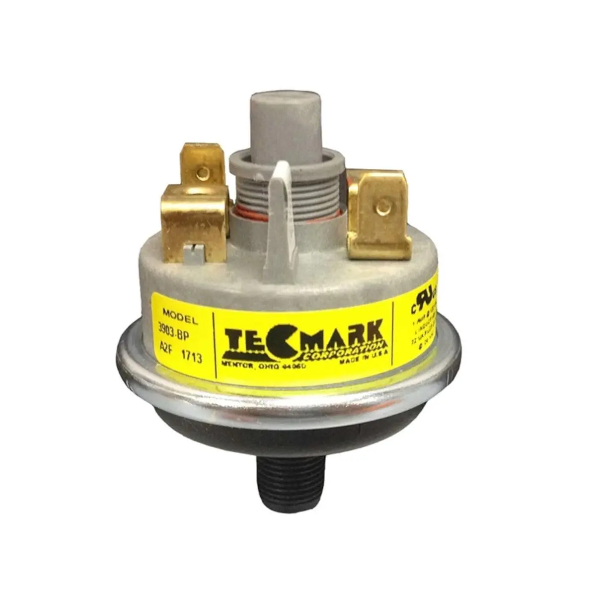 Tecmark  0.125 in. 3 Amps NPT SPST 1-5 PSI Pressure Switch, Npt Threaded