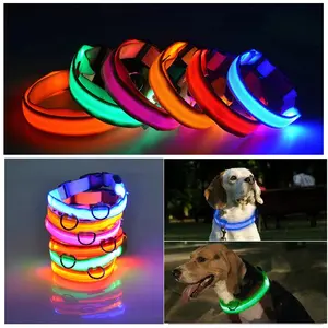 LED battery operated pet collar with FREE 6 business day shipping