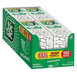 Tic Tac Freshmint Breath Mints, On-The-Go Refreshment, 12 ct