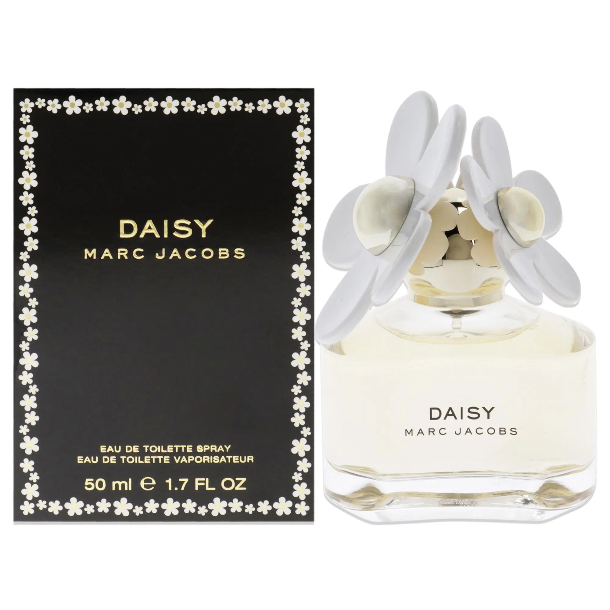 Marc Jacobs Daisy Women's Eau de Toilette Spray, 1.7 fl oz EDT with Subtle Allure