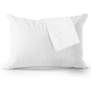 Terry Zippered Bed Pillow Protectors | Cozy, Waterproof & Breathable