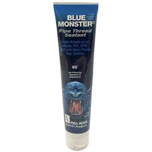 Blue Monster  2 oz Mill Rose Pipe Thread Sealant - Blue